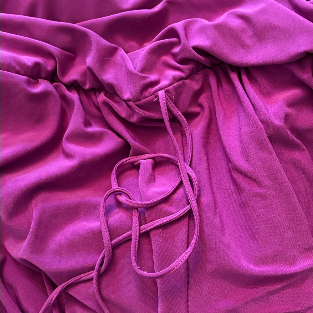 Magicsuit by Miraclesuit Bianca Romper Swimsuit Hibiscus Fuschia Size 16W NWT - Picture 4 of 12